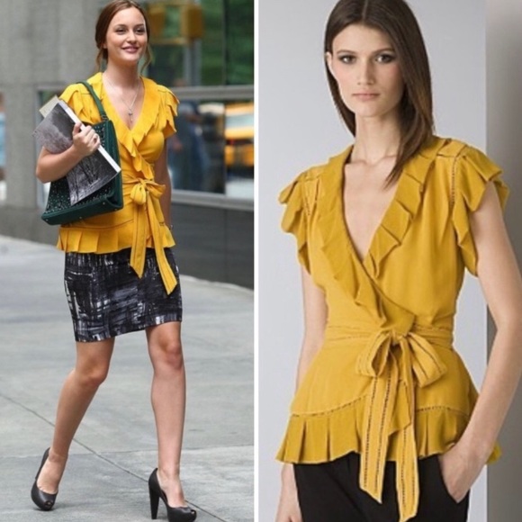 Diane Von Furstenberg Tops - diane von furstenberg marcelo top